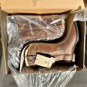 ARIAT Women's Heritage Roper Leather Western Boots Distressed Brown *NEW*